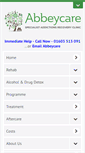 Mobile Screenshot of abbeycarefoundation.com